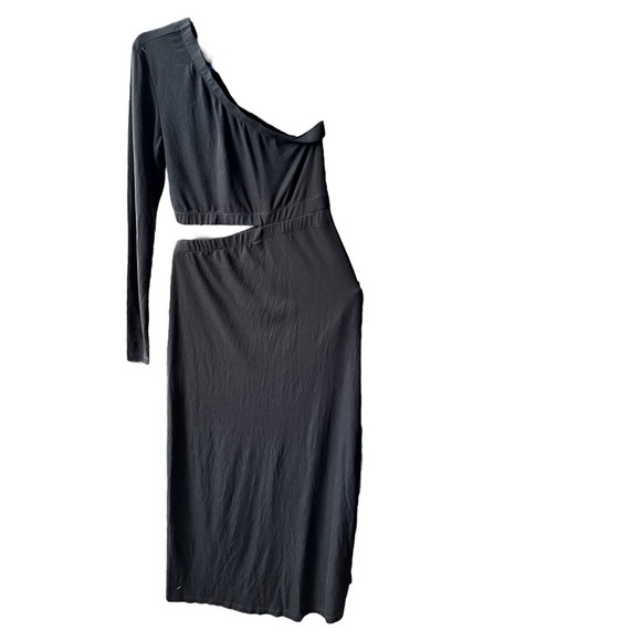 NWOT ALLSAINTS Mary Maxi Dress in Black - Picture 4 of 8